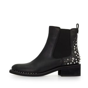 Sam Edelman Black embellished booties
